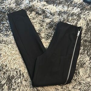 Rag & Bone Black Skinny Pants Seam Detail